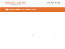 Tablet Screenshot of leidenandleiden.com